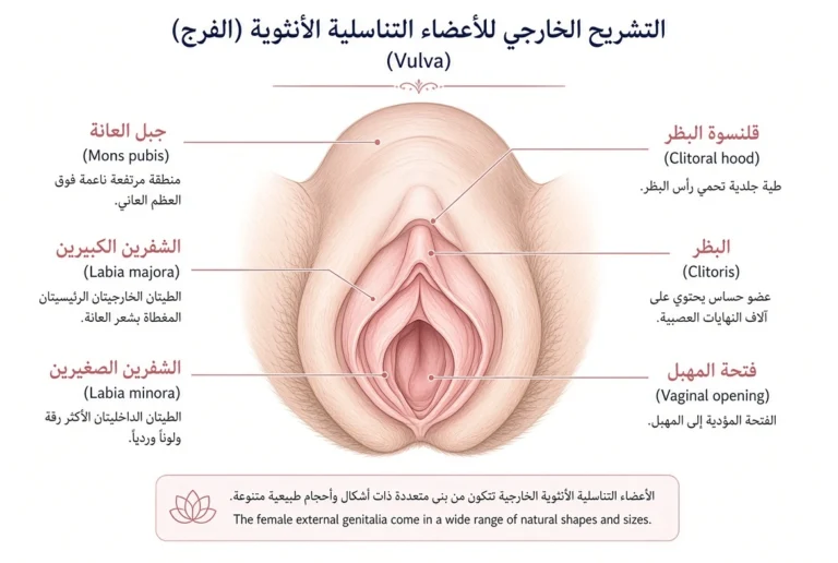 أين البظر: الدليل النهائي لكل امرأة!